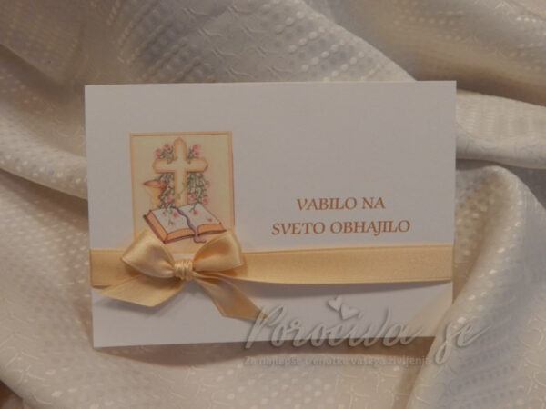 Vabilo za obhajilo