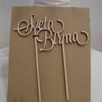 leseni toper za v torto ali šopek