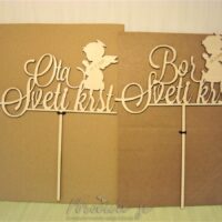 leseni toper za v torto ali v šopek