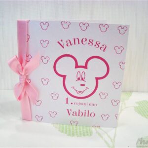 Otroški rojstni dan Miki Miška - roza