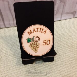 Leseni magnet Grozdje LM-109