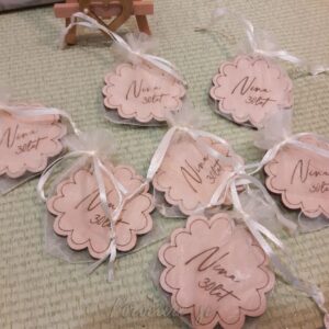 Leseni magneti rožica LM-01b