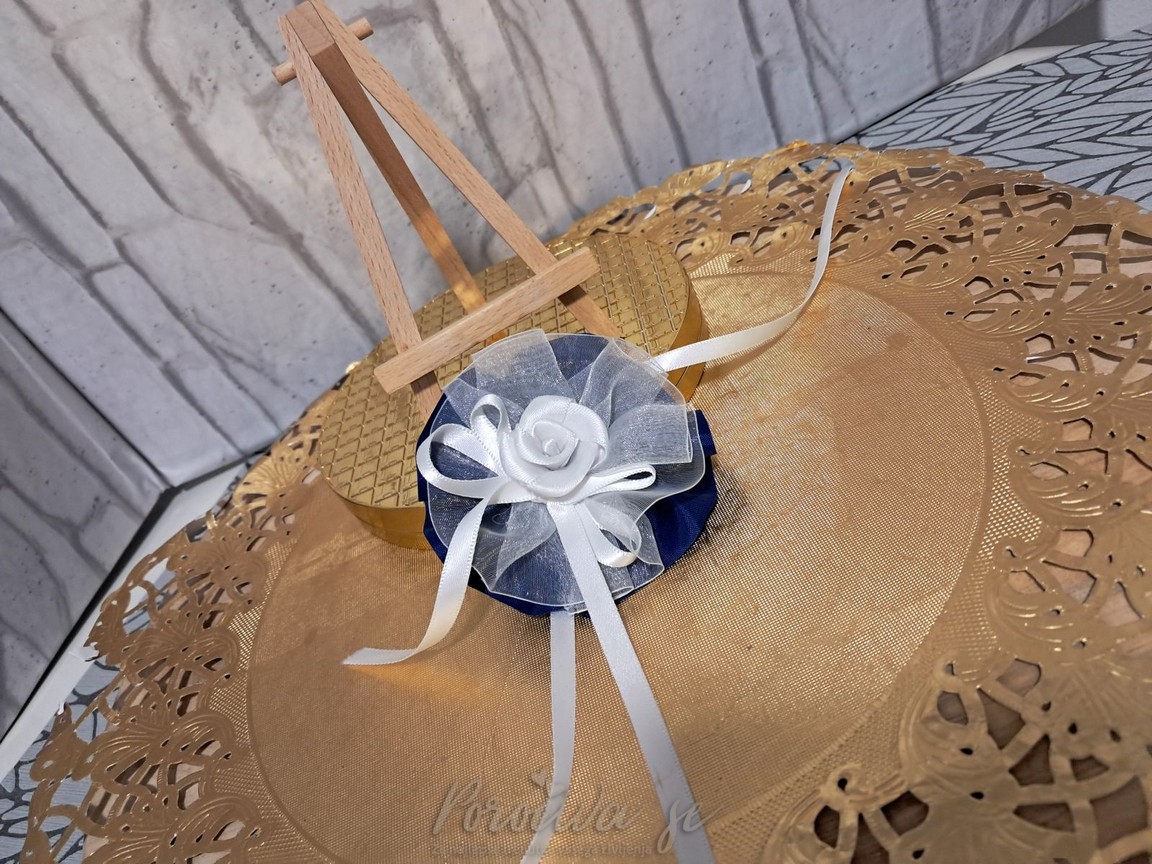 Korsaž - zapestnica MP-1419, t.modra Korsaž - zapestnica MP-1419, t.modra