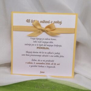 Vabilo ob upokojitvi PEN-01