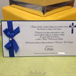 Vabilo za birmo WR-5