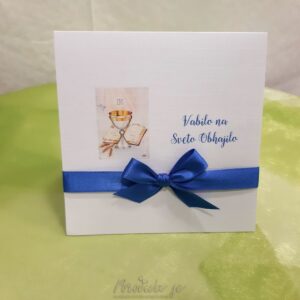 Vabilo za obhajilo R-219