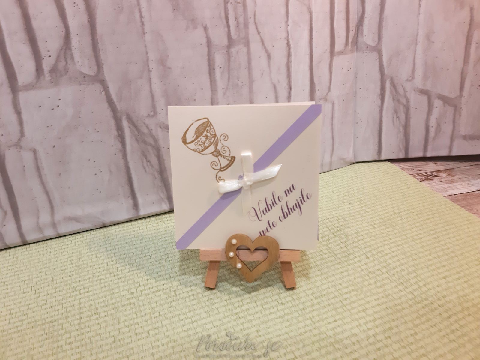 Vabilo za sveto obhajilo WR-22 Vabilo za sveto obhajilo WR-22