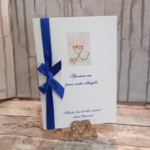 Zahvala za obhajilo ZO-3, modra