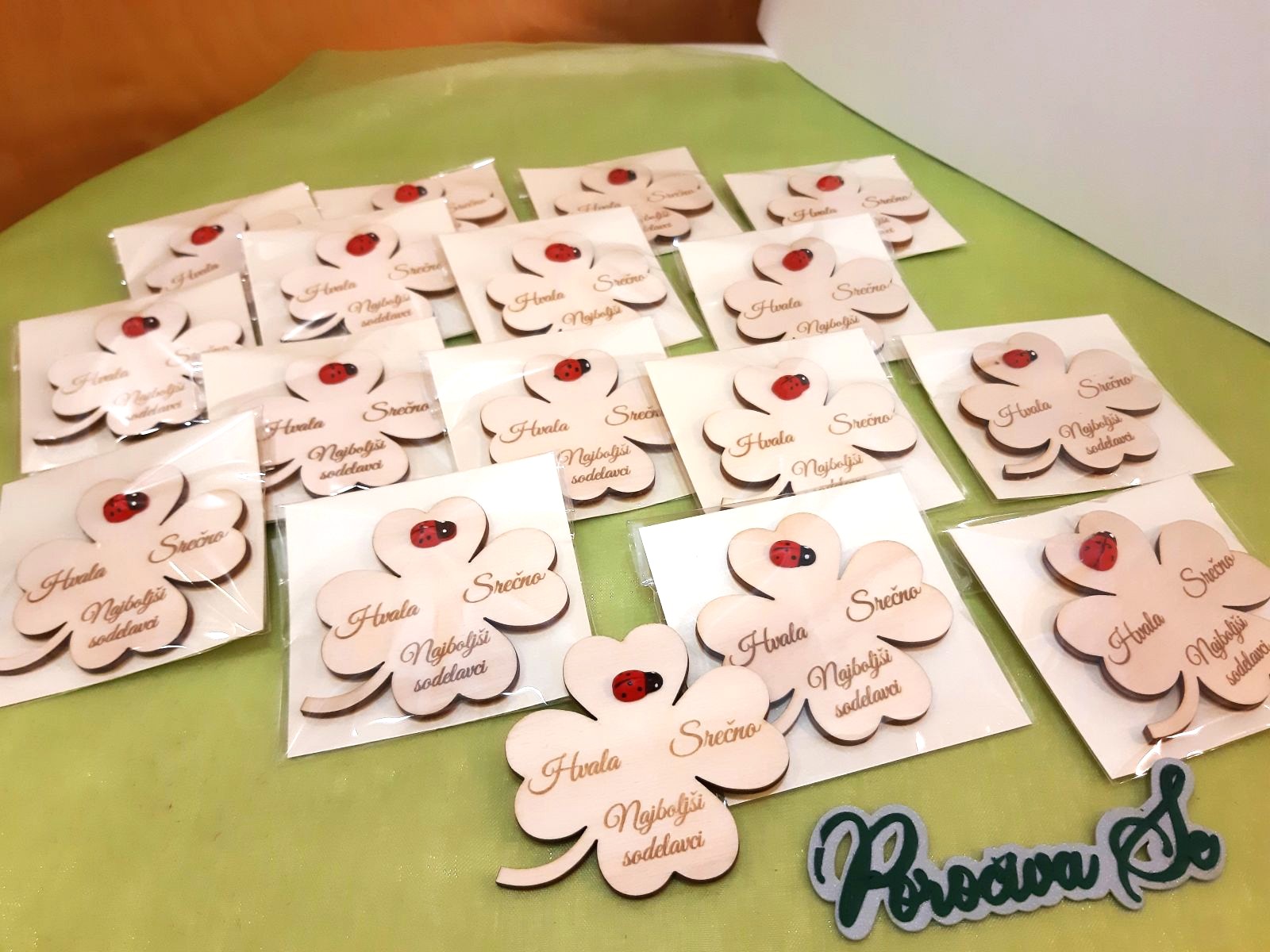 Magnet Deteljica s piko Magnet Deteljica s piko