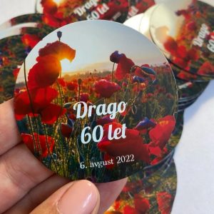 Foto magnet FM-21, krog obletnica