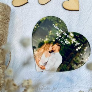 Foto magnet FM-22a, srce, poroka